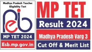 MP TET Result 2024