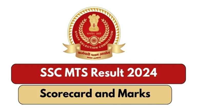 SSC MTS Result 2024