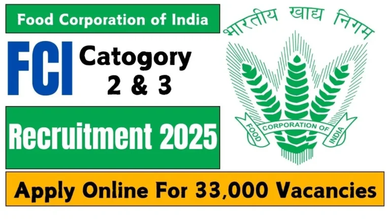 FCI Recruitment 2025
